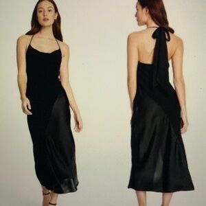 Cushnie X Target Size 18W Black Slip Dress